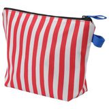 IKEA SKOGSSALLAT makyaj çantası kırmızı-beyaz-çizgili - 70611865