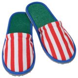 IKEA SKOGSSALLAT terlik kırmızı-beyaz-çizgili - 40611391