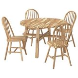 IKEA SKOGSTA mutfak masası takımı akasya - 09608980
