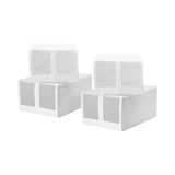 IKEA Skubb Ayakkabı Kutusu Beyaz 4'lü - 22x34x16 cm