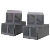 IKEA SKUBB ayakkabı kutusu koyu gri - 80400004