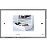 IKEA Skubb Beyaz 93x55x19 cm Saklama Kutusu
