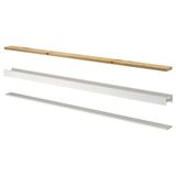 IKEA SKYTTA gömme dolap için sürgü kapak rayı beyaz - 00512642