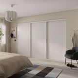 IKEA SKYTTA/BOAXEL sürgülü kapaklı gömme dolap beyaz - 99515646