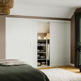 IKEA SKYTTA/TJORHOM gömme dolap için sürgü kapak beyaz - 69422738