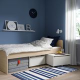 IKEA SLAKT karyola saklama kutusu beyaz - 80362974