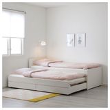 IKEA SLAKT/LURÖY çocuk ek yatak beyaz - 99239451