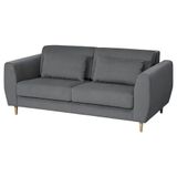 IKEA SLATORP 2'li kanepe hakebo koyu gri - 40594377
