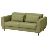 IKEA SLATORP 2'li kanepe vissle sarı-yeşil - 20594364