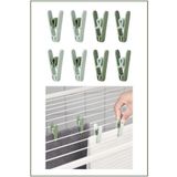 IKEA Slibb, Çamaşır Mandalı, 24 Adet, Yeşil Renk (3x8)