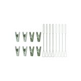 Ikea Slıbb Mandal Seti Yeşil 8 Adet 30567732
