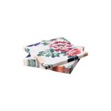 IKEA Smaksınne Çiçekli Kırmızı-beyaz-yeşil 30 Adet 33 X 33 Cm Kağıt Peçete