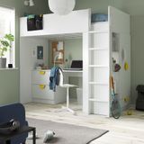 IKEA SMASTAD ranza beyaz - 59428873