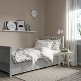 IKEA SMYGA tek kişilik karyola açık gri - 59444142