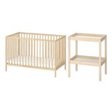 IKEA SNIGLAR bebek mobilya seti kayın - 99506576