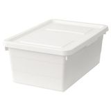 IKEA Sockerbit Beyaz 38x25x15 cm Kapaklı Kutu