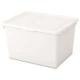 IKEA Sockerbıt Beyaz 38x51x30 cm Kapaklı Kutu