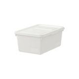IKEA Sockerbit Kapaklı Saklama Kutusu, 38x25x15 cm, Beyaz