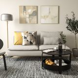 IKEA SÖDERHAMN 3'lü kanepe fridtuna açık bej - 99449642