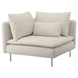 IKEA SÖDERHAMN köşe koltuk gunnared bej - 19305421