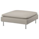 IKEA SÖDERHAMN puf fridtuna açık bej - 59449682