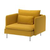 IKEA SÖDERHAMN tekli koltuk kelinge koyu sarı - 49622192