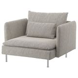 IKEA SÖDERHAMN tekli koltuk viarp Bej-kahverengi - 29329756