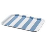 IKEA SOLDATFISK tepsi çizgili beyaz-gri-mavi - 90607853