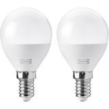 Ikea Solhettaled Ampul E14 Opal Beyaz 45 mm Reostalı 90549330 - Doğal Beyaz