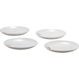 IKEA Spjutlılja Tatlı Tabağı Seti, Desenli, 20 Cm, 4 Adet