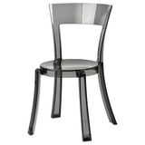IKEA STEIN plastik sandalye şeffaf gri - 40508596