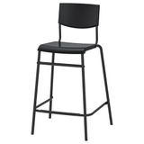 IKEA STIG bar sandalyesi siyah - 30498418