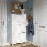 IKEA Ställ Beyaz 79X29X148 cm Modern Ayakkabı Dolabı