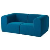 IKEA STOCKHOLM 2025 2'li kanepe alhamn koyu turkuaz - 10586109