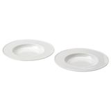 IKEA STOCKHOLM 2025 çukur tabak seti beyaz - 80592423