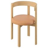 IKEA STOCKHOLM 2025 döşemeli ahşap sandalye meşe-deri - 00590140