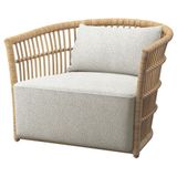 IKEA STOCKHOLM 2025 rattan koltuk djurmo gri-beyaz - 79578263