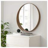 IKEA STOCKHOLM yuvarlak ayna ceviz kaplama - 60249960