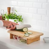 IKEA Stolthet Bambu Ayaklı Kesme Tahtası 35x22 cm Fonksiyonel Sunum İçin Tasarlandı