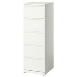 IKEA STORKLINTA 5 çekmeceli şifonyer beyaz - 40627542