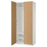 IKEA /STORKLINTA gardırop beyaz-meşe görünümlü - 99562591