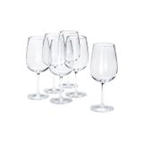 IKEA Storsint Cam Kırmızı Şarap Kadehi, 68 cl, 6 Adet