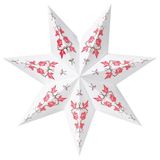 IKEA STRALA abajur başlığı pembe-beyaz - 90582490