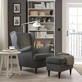 IKEA STRANDMON berjer nordvalla koyu gri - 20343224