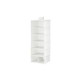 IKEA Stuk Asılabilir Bölmeli Dolap İçi Düzenleyici, 30x30x90 cm, Gri