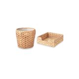 Ikea Su Sümbülü 12 Cm Saksı Ve 18X18 Cm Peçetelik 2'Li Masa Üstü Dekoratif Set