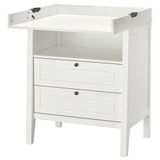 IKEA SUNDVIK alt değiştirme masası ve şifonyer beyaz - 30591299