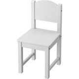 Ikea Sundvık Çocuk Sandalyesi 55 x 29 x 28 cm Gri Masif Çam Oyun Alanına Uygun