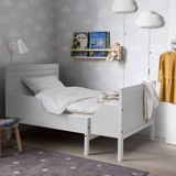 IKEA SUNDVIK/LURÖY uzayabilen çocuk karyolası gri - 49421508