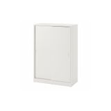 IKEA sürgü kapaklı dolap, kırık beyaz, 81x37x116 cm